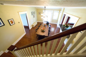 Dining room from above